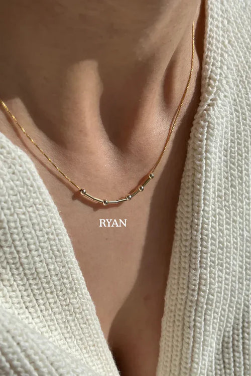 Morse Code Necklace