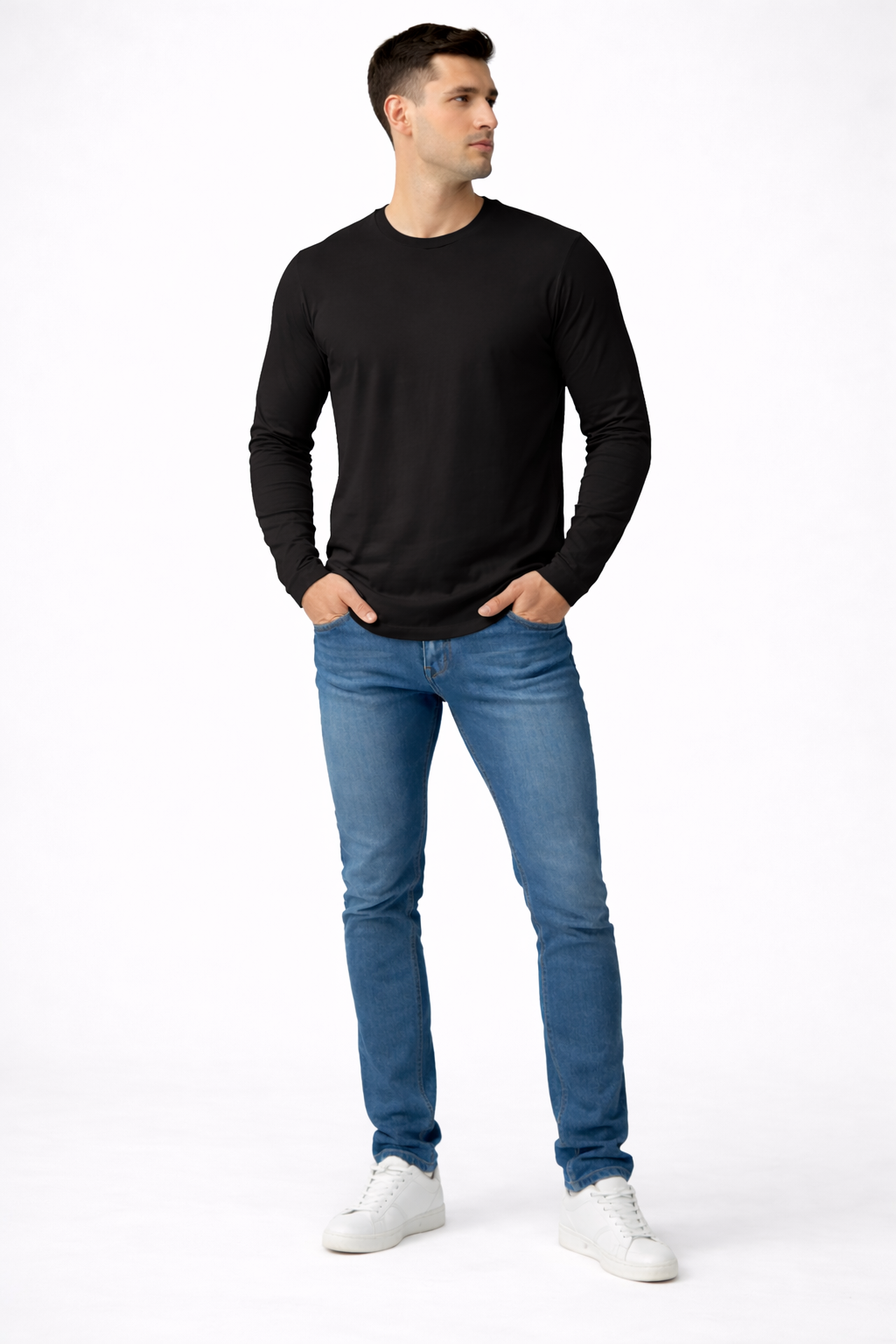 Full Sleeves T-Shirt (Regular Fit) | For Women & Men Bundle - Free Delivery & 1 Year Warranty