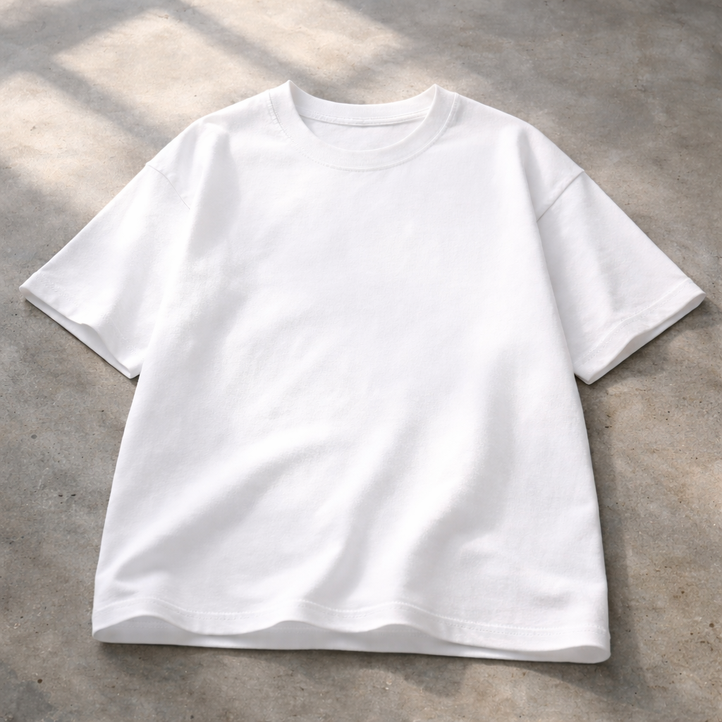 White Oversized T-Shirt For Women & Men Bundle (Pack of 3) - Free Delivery & 1 Year Warranty