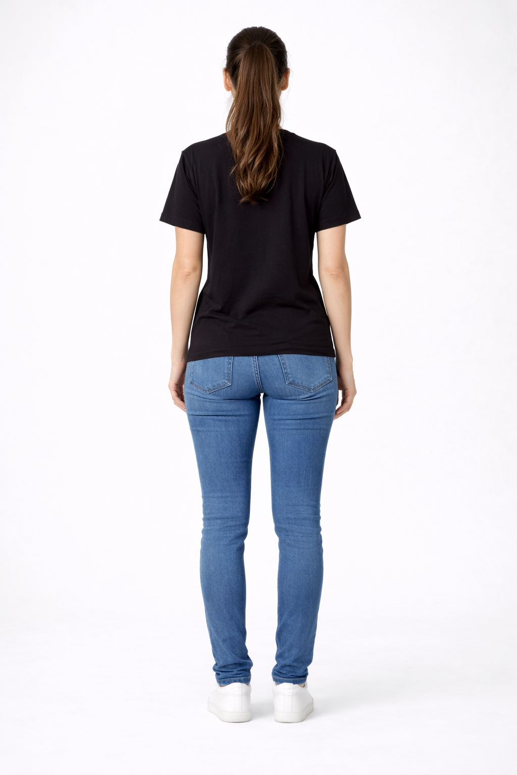 Black T-Shirt (Regular Fit) | For Women & Men Bundle - Free Delivery & 1 Year Warranty