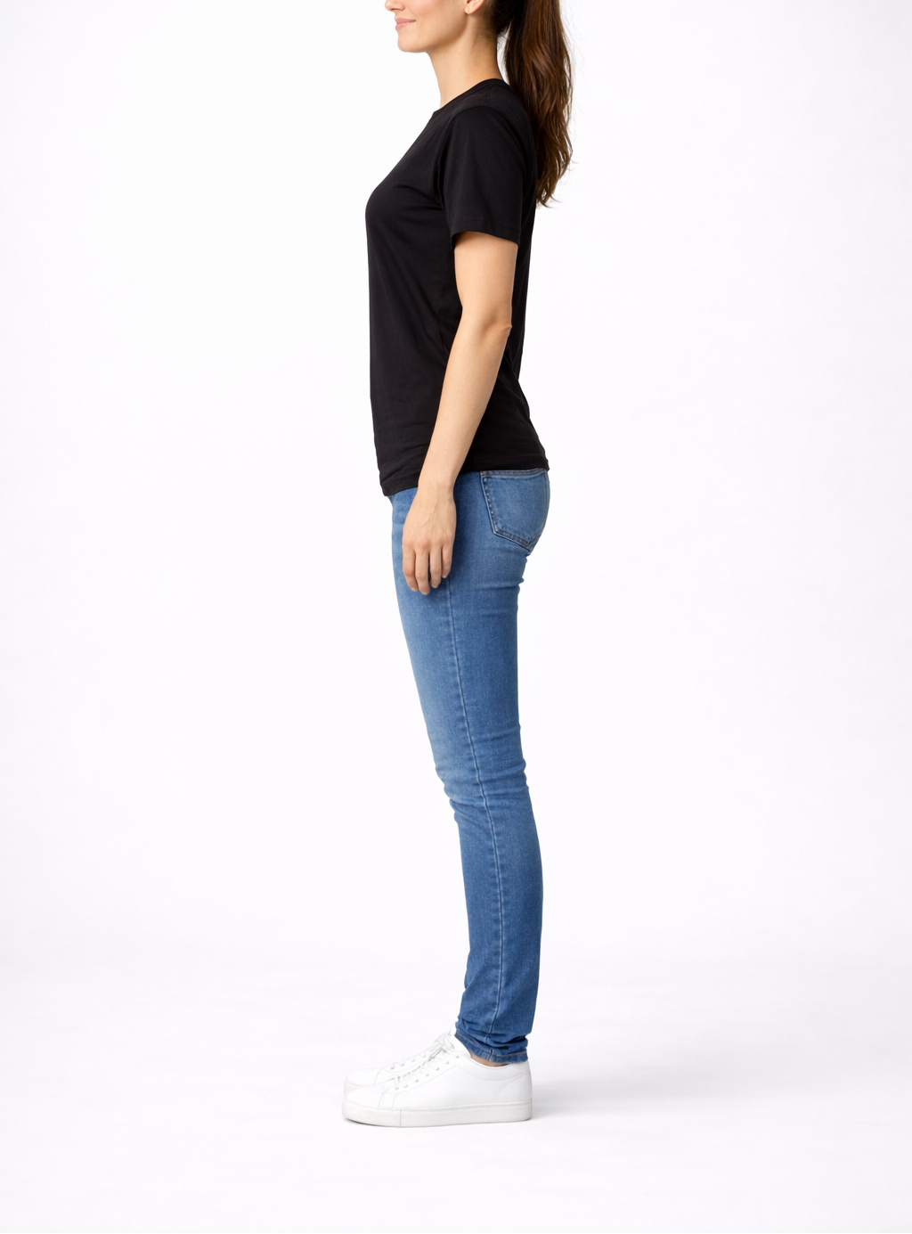 Black T-Shirt (Regular Fit) | For Women & Men Bundle - Free Delivery & 1 Year Warranty